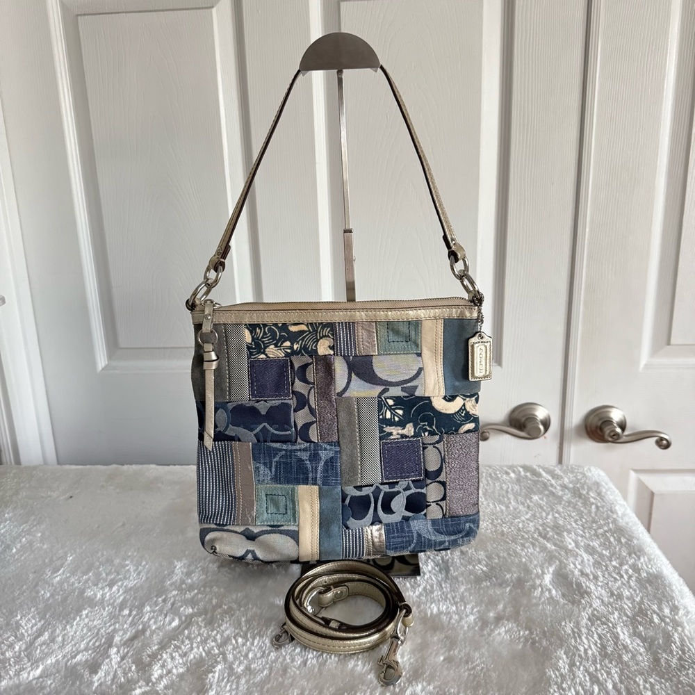 Coach Patchwork Shoulder/Crossbody Bag - image 1
